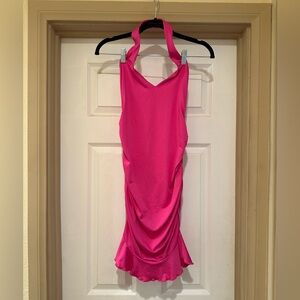 Pink Halter Dress